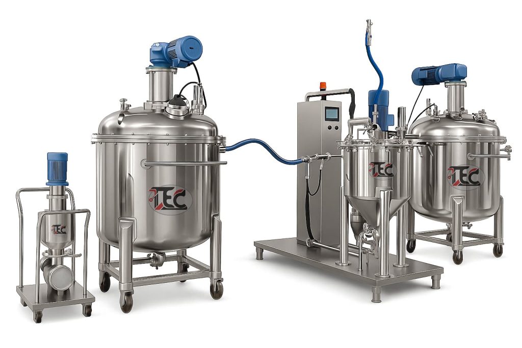 homogenizing emulsifying mixer machine